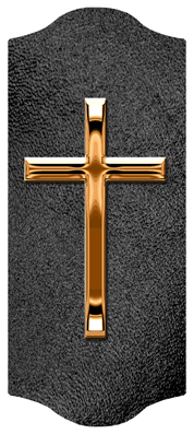 DARAY-C-510-CP-SH-BK Copper Single Cross Shimmer Black